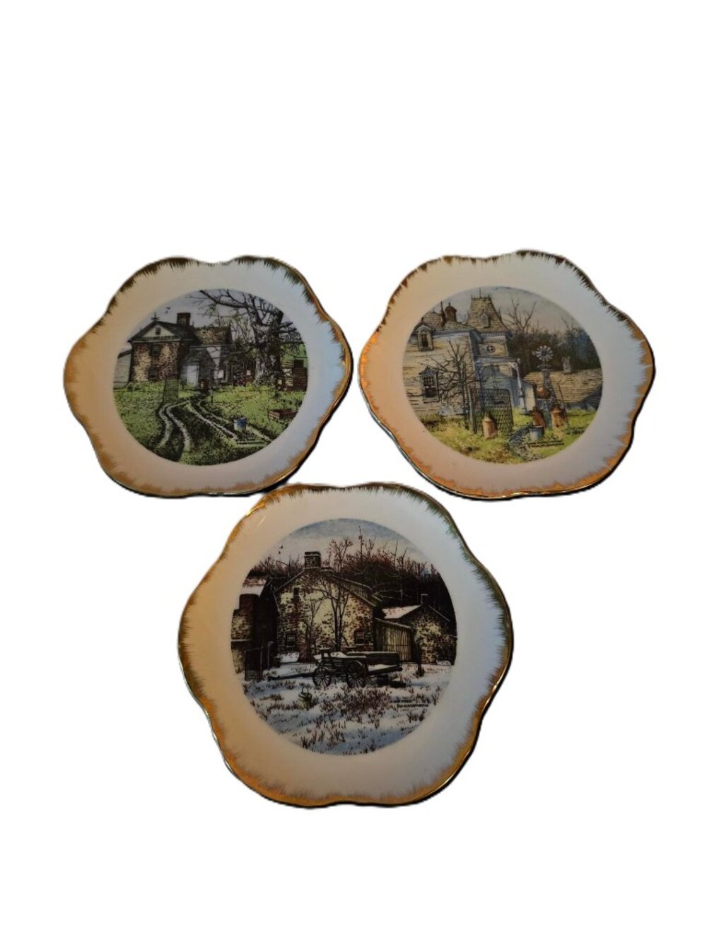 Frank Hamilton Decorative Wall Hanging Collector Plates